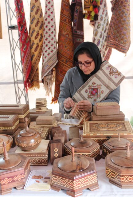 نمایشگاه تخصصی هنر زنان ایرانی در ژنو برگزار می‌شود