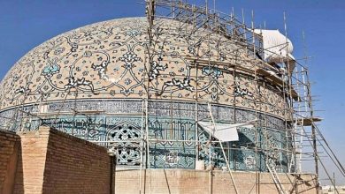 تشریح شرایط مرمت یک پروژه ملی؛ چالش های گنبد شیخ لطف‌الله برای حفاظت