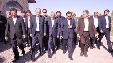 بازدید وزیر میراث‌فرهنگی،گردشگری و صنایع‌دستی از پروژه پل معلق سراب