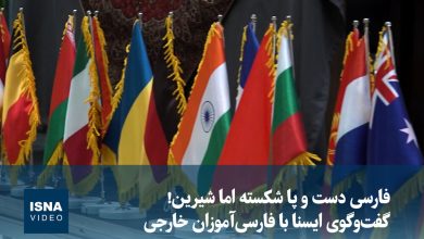 ویدیو / «فارسی» دست و پا شکسته اما شیرین!