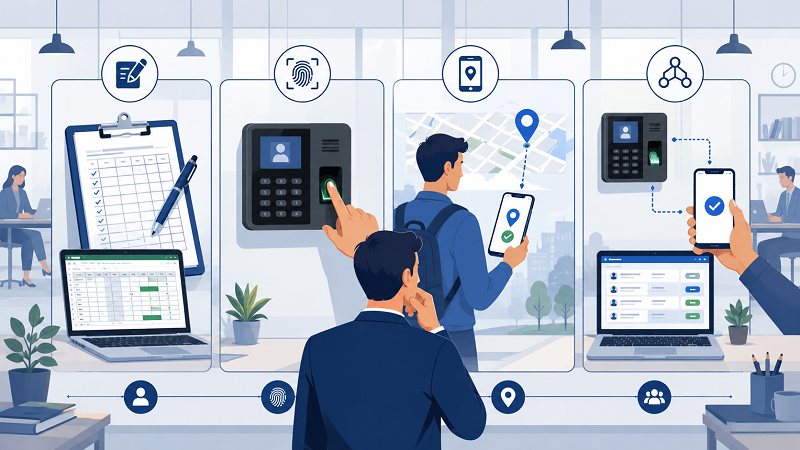 نرم افزار حضور و غیاب برای شرکت کوچک، راهنمای انتخاب بهترین سیستم
